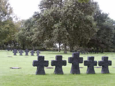 German cemetery at la Cambe German cemetery at la Cambe