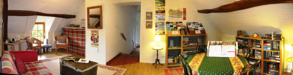 Salon d'hôtes guest sitting room